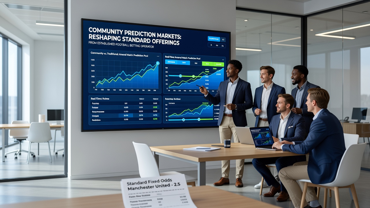 Established football betting operators integrating community prediction features into existing dashboards