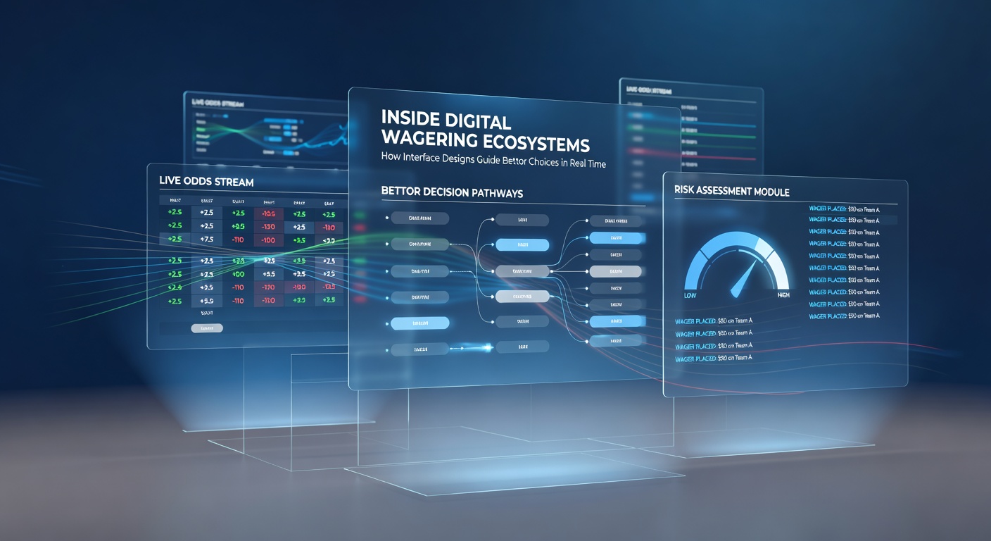 Close-up view of a betting platform dashboard highlighting personalized recommendations, stake sliders, and color-coded live statistics panels